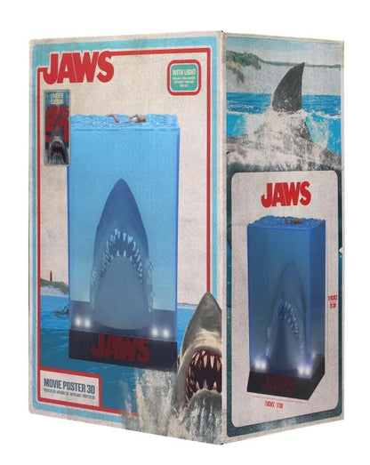 Jaws 50th Anniversary 3D Movie Poster Light-Up Figure