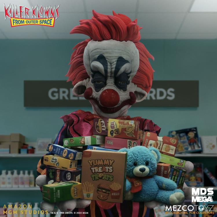 Killer Klowns from Outer Space Mezco Designer Series Mega Scale Rudy Doll