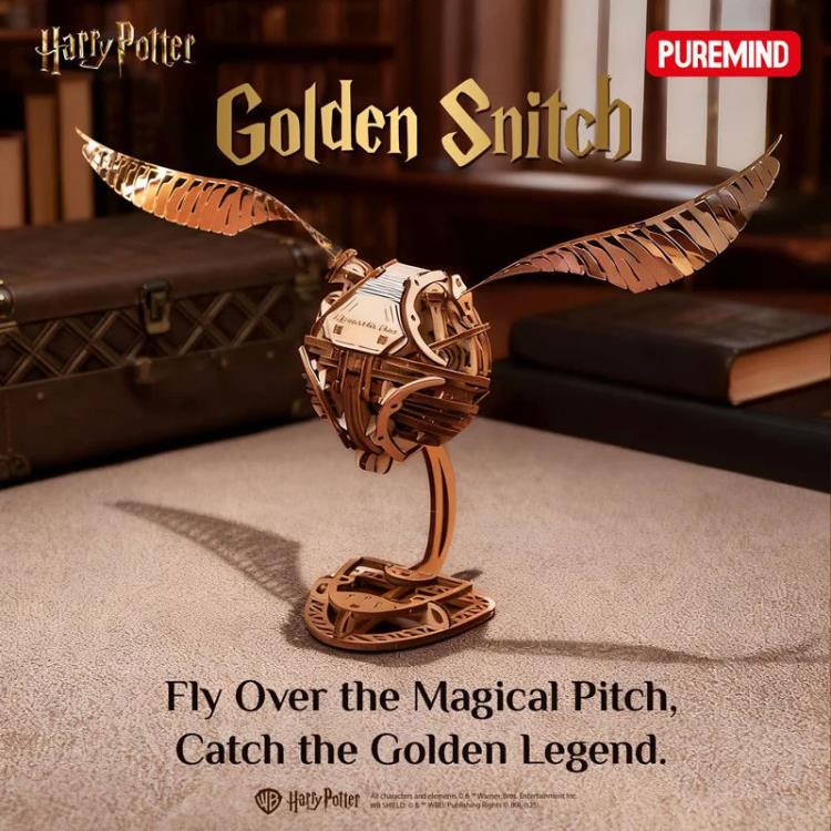 Armado final Kit Construccion Snitch Dorada Harry Potter Pantasy