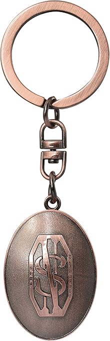 Fantastic Beast Llavero de peltre con medallón novedoso