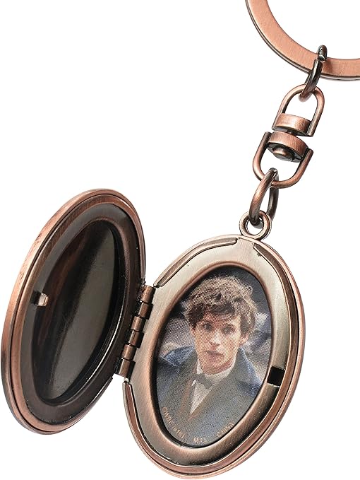 Fantastic Beast Llavero de peltre con medallón novedoso