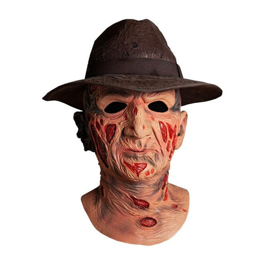 Masks - NOES - Springwood Slasher Deluxe Freddy Mask w/ Hat