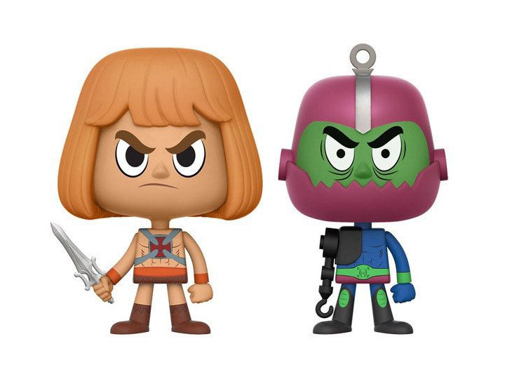 Masters of The Universe Vynl. He-Man + Trap Jaw