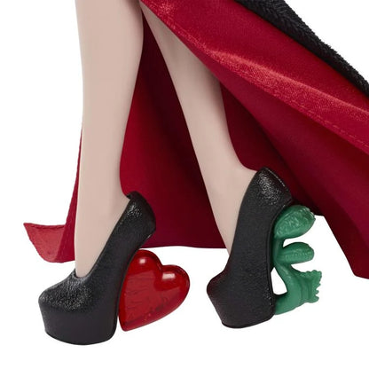 Zapatos tacones Muñeca Morticia Addams Monster High Wednesday Mattel
