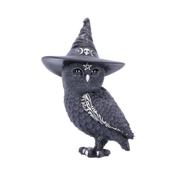 Owlocen Witches Hat Occult Owl Figurine 13.5cm