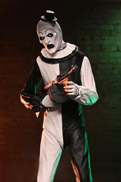 Terrifier 2 Ultimate Art the Clown & Little Pale Girl Action Figure Two-Pack