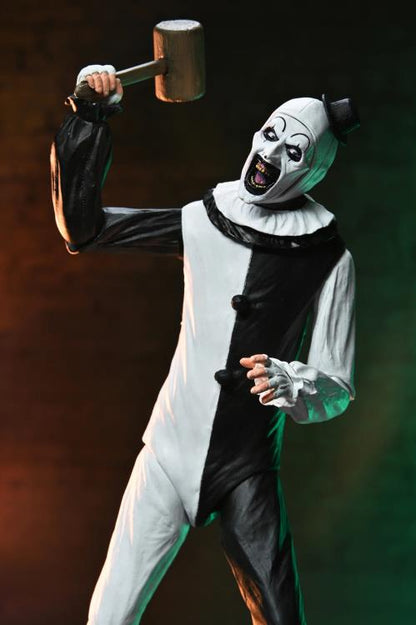 Terrifier 2 Ultimate Art the Clown & Little Pale Girl Action Figure Two-Pack