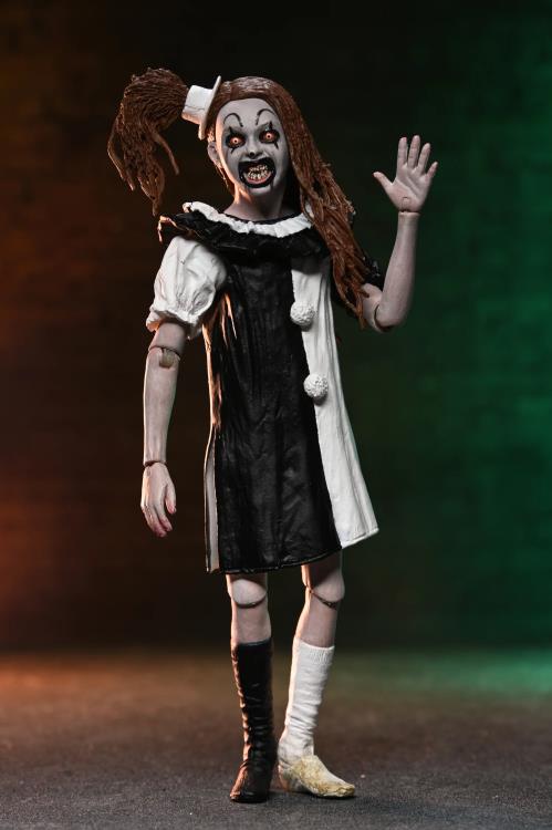 Terrifier 2 Ultimate Art the Clown & Little Pale Girl Action Figure Two-Pack