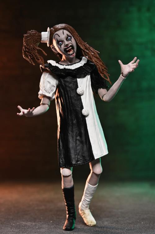 Terrifier 2 Ultimate Art the Clown & Little Pale Girl Action Figure Two-Pack