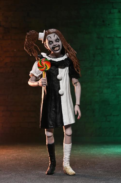 Terrifier 2 Ultimate Art the Clown & Little Pale Girl Action Figure Two-Pack