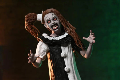 Terrifier 2 Ultimate Art the Clown & Little Pale Girl Action Figure Two-Pack
