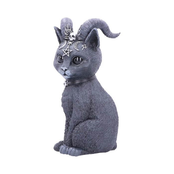 Pawzuph Horned Occult Cat Figurine 26.5cm
