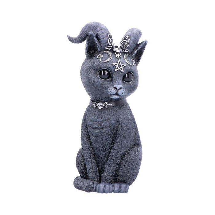 Pawzuph Horned Occult Cat Figurine 26.5cm