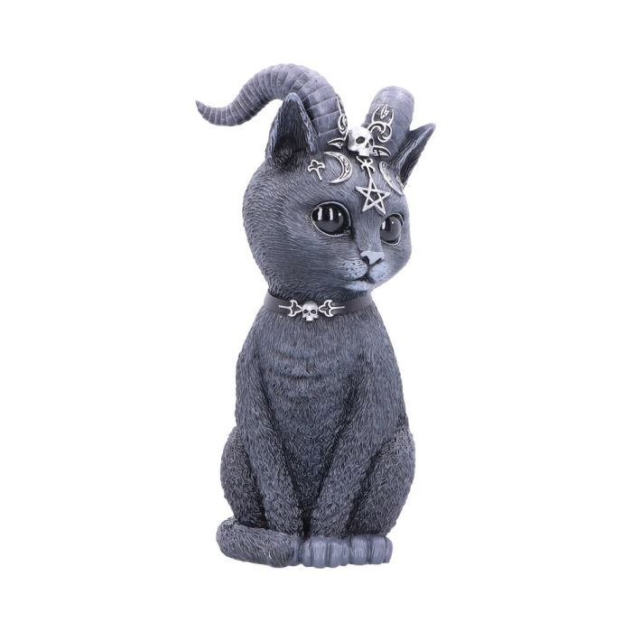 Pawzuph Horned Occult Cat Figurine 26.5cm