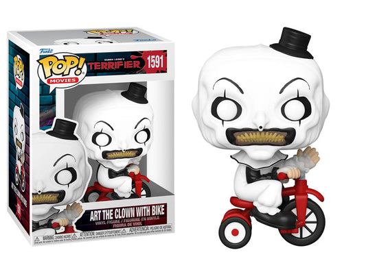 Pop! Movies: Terrifier - Art the Clown con bicicleta