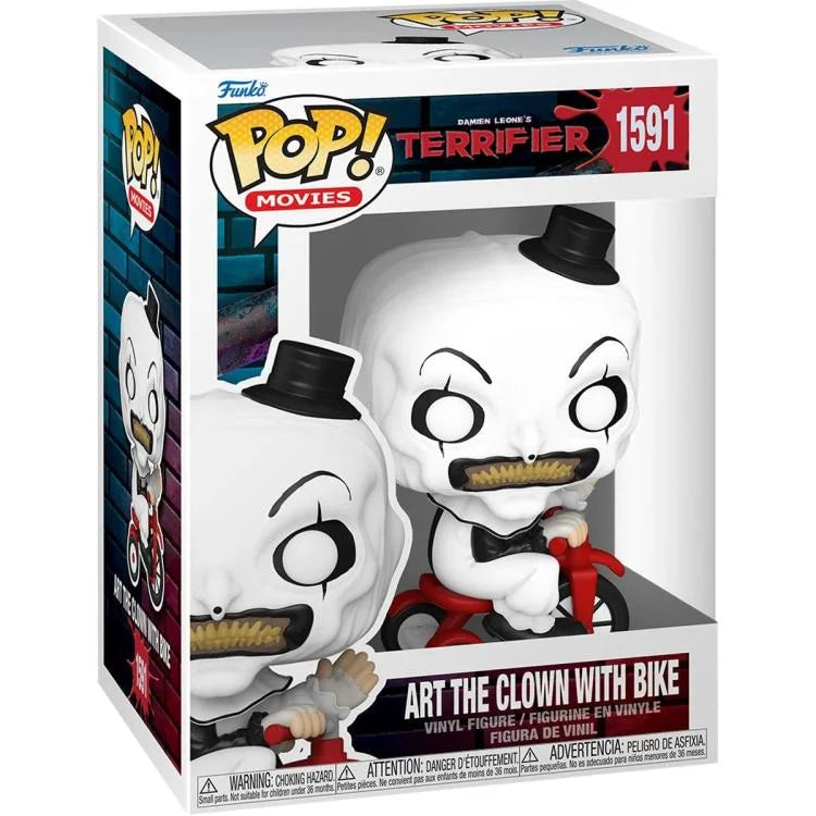 Pop! Movies: Terrifier - Art the Clown con bicicleta