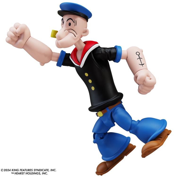 Popeye Classics Popeye 1st Appearance (Black Shirt) Action Figure