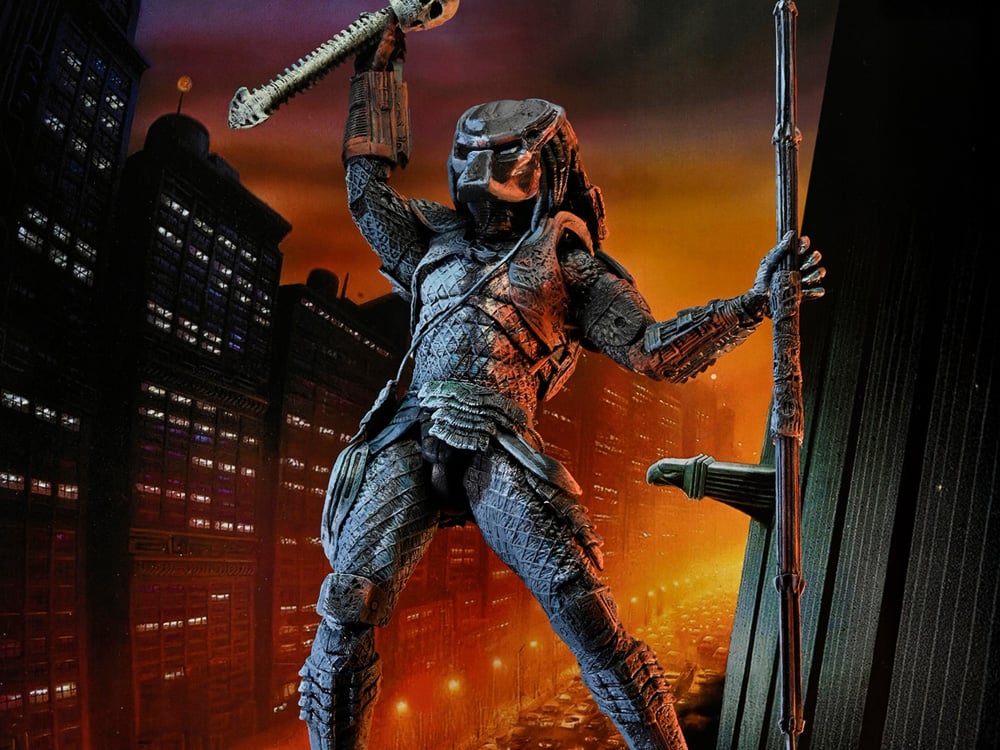 Figura Predator 2 City Hunter NECA Poster Series