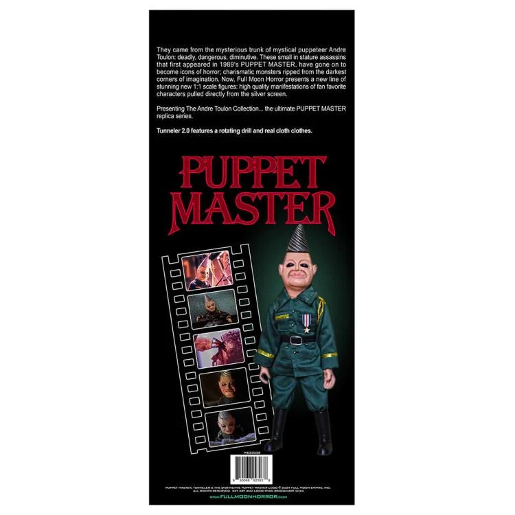 Puppet Master The Andre Toulon Collection Tunneler Escala Real Edicion Limitada