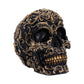Renaissance Black and Gold Skull 19cm