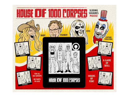 Rob Zombie House of 1000 Corpses Retro-Style Slide Puzzle