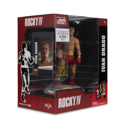 Rocky IV Movie Maniacs Ivan Drago Limited Edition Figure