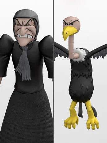 Popeye Classics Sea Hag and Vulture Action Figure set