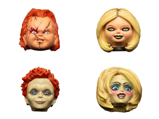 Seed of Chucky Chucky, Tifany, Glen & Glenda Set de 4 Magnetos