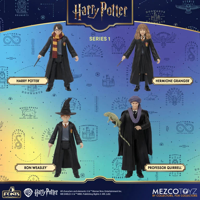 Harry Potter 5 Points Series 1 Set of 4 Action Figures
