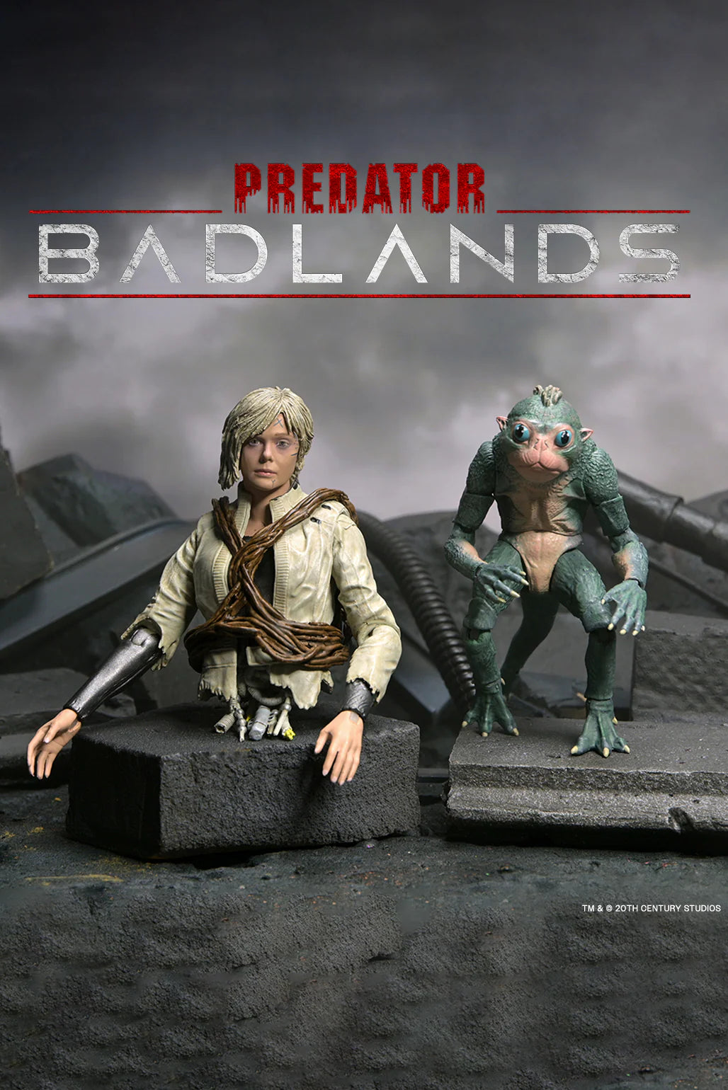 Predator: Badlands - Ultimate Thia & Bud 7" Scale Action Figures