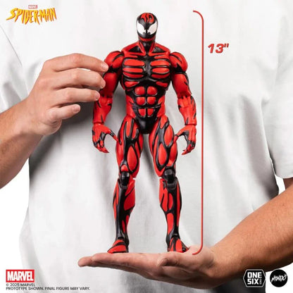 Spider-Man: The Animated Series Carnage 1/6 Scale Action Figure