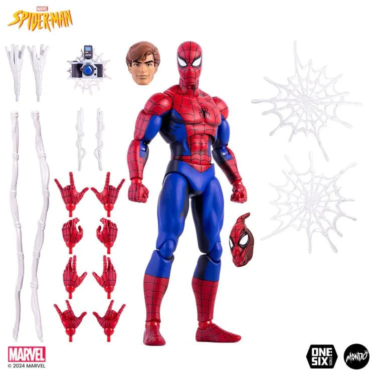 Spider-Man: The Animated Series Spider Man 1/6 Scale Action Figure