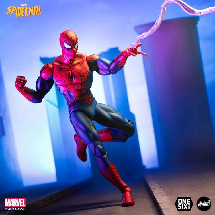 Spider-Man: The Animated Series Spider Man 1/6 Scale Action Figure