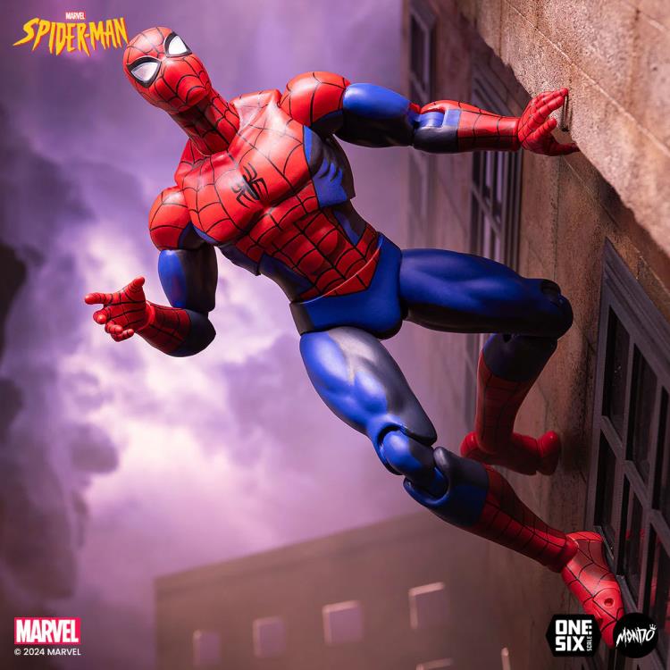 Spider-Man: The Animated Series Spider Man 1/6 Scale Action Figure