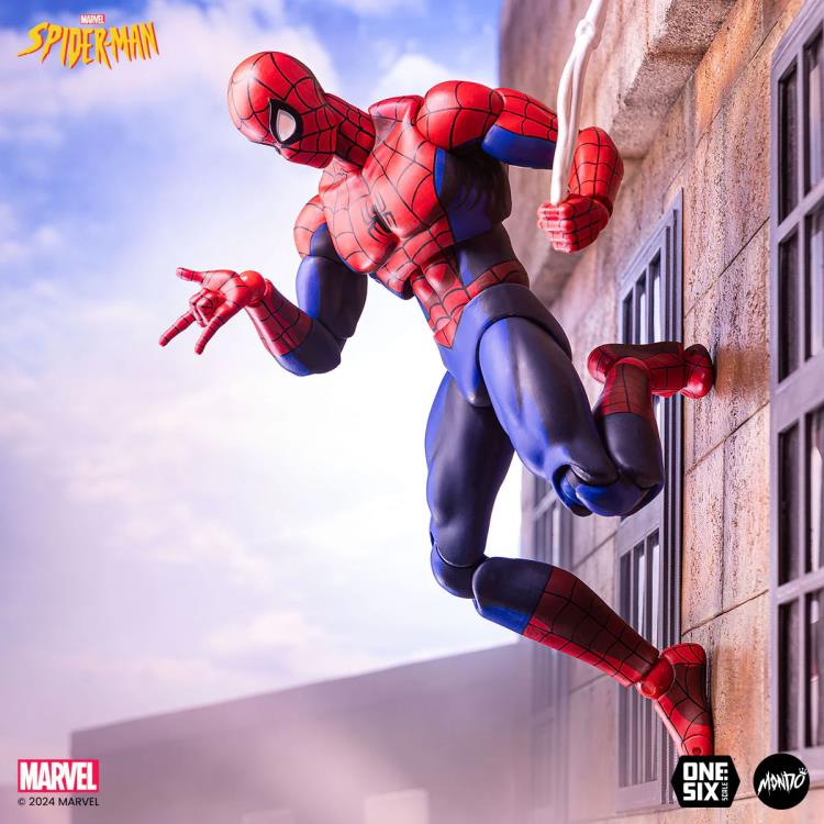Spider-Man: The Animated Series Spider Man 1/6 Scale Action Figure