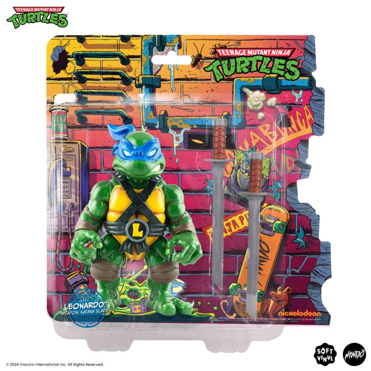 Teenage Mutant Ninja Turtles Leonardo Soft Vinyl Action Figure