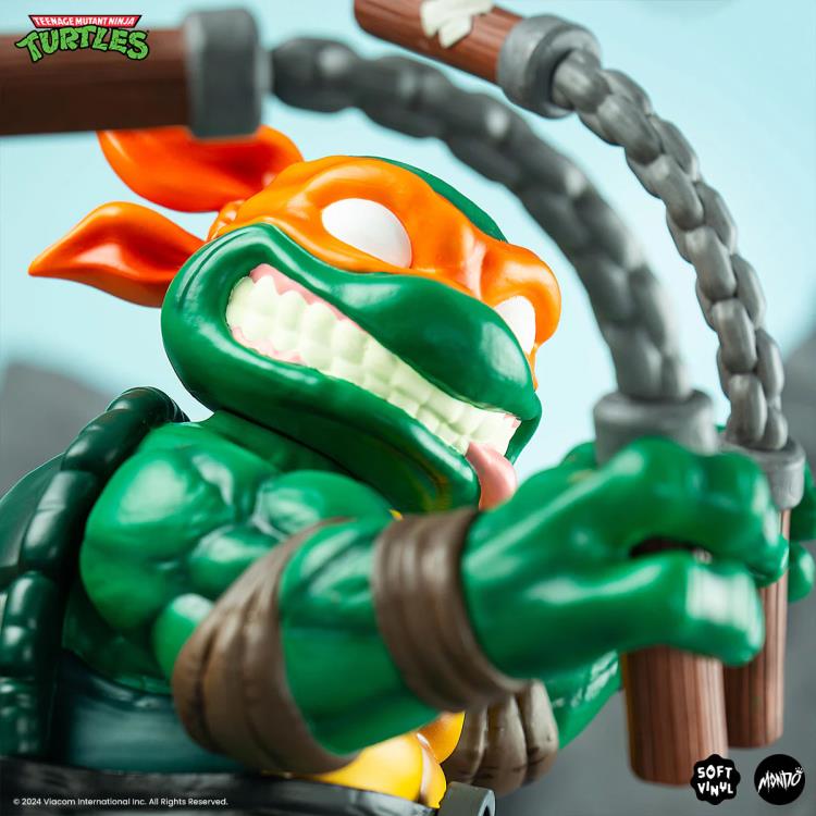 Teenage Mutant Ninja Turtles Michelangelo Soft Vinyl Action Figure