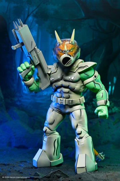 Teenage Mutant Ninja Turtles Shock Commando Triceraton (Mirage Comics) Action Figure