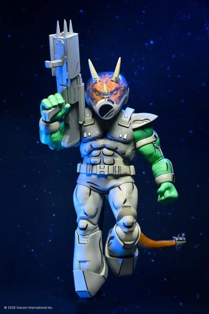 Teenage Mutant Ninja Turtles Shock Commando Triceraton (Mirage Comics) Action Figure