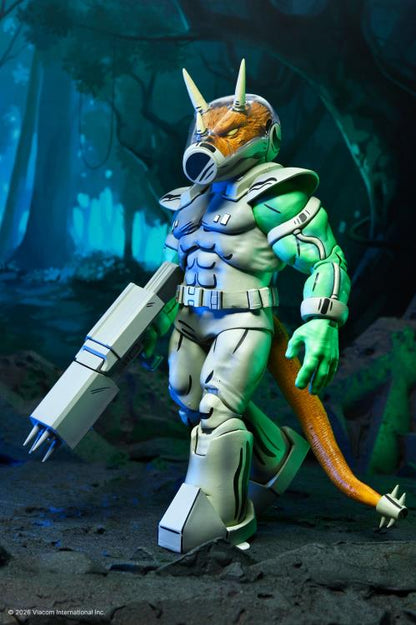 Teenage Mutant Ninja Turtles Shock Commando Triceraton (Mirage Comics) Action Figure