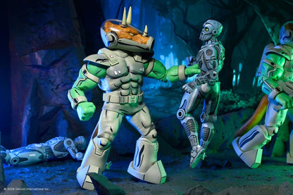 Teenage Mutant Ninja Turtles Shock Commando Triceraton (Mirage Comics) Action Figure