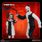 Terrifier 2 - 5 Points Art the Clown & Little Pale Girl Set of 2 Action Figures