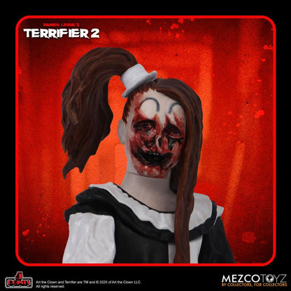 Terrifier 2 - 5 Points Art the Clown & Little Pale Girl Set of 2 Action Figures
