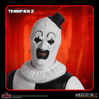 Terrifier 2 - 5 Points Art the Clown & Little Pale Girl Set of 2 Action Figures