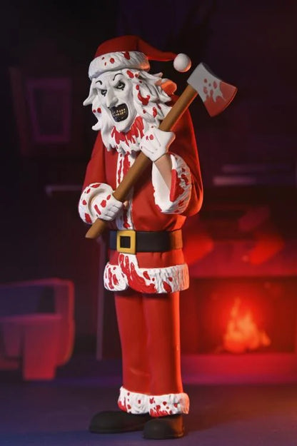 Terrifier 3 Toony Terrors Art the Clown (Bloody Santa Suit) Figure