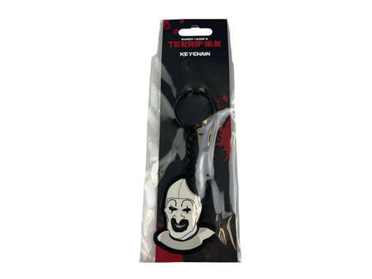 Terrifier Art the Clown Side Eye Keychain