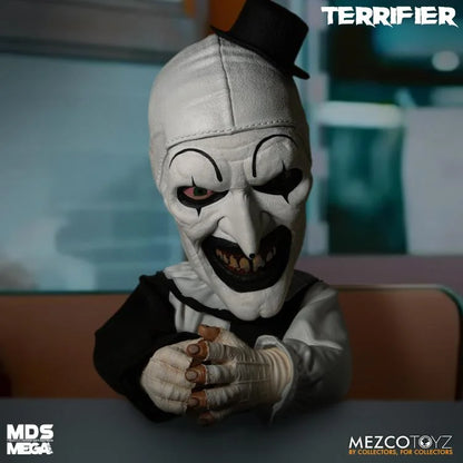 Terrifier Mezco Designer Series Mega Scale Art the Clown con Sonido