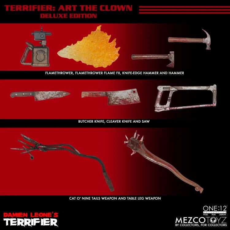 Terrifier One:12 Collective Art the Clown (Deluxe Edition) Figura Acción