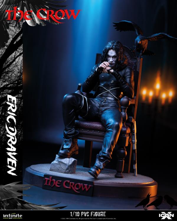 The Crow Icon X Eric Draven 1/10 Scale Figure