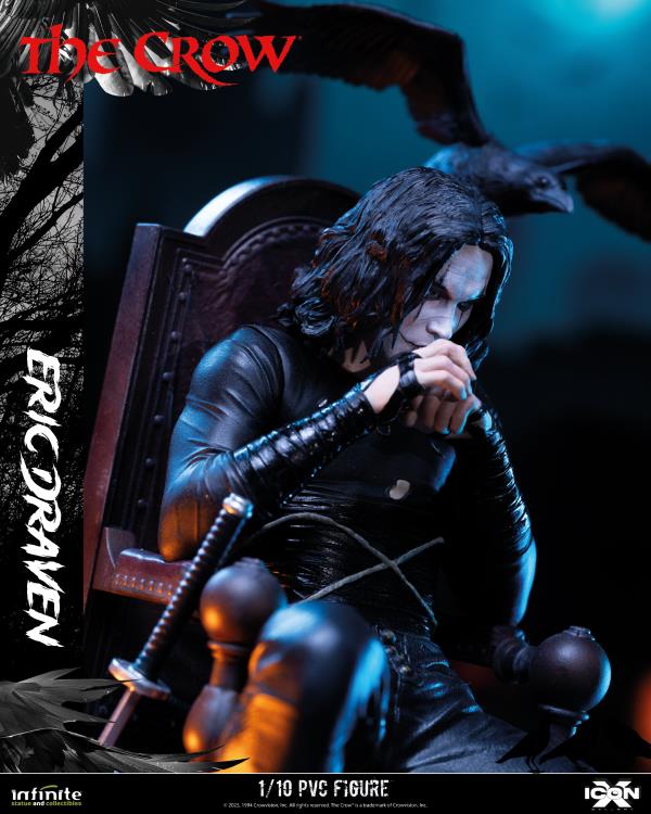 The Crow Icon X Eric Draven 1/10 Scale Figure
